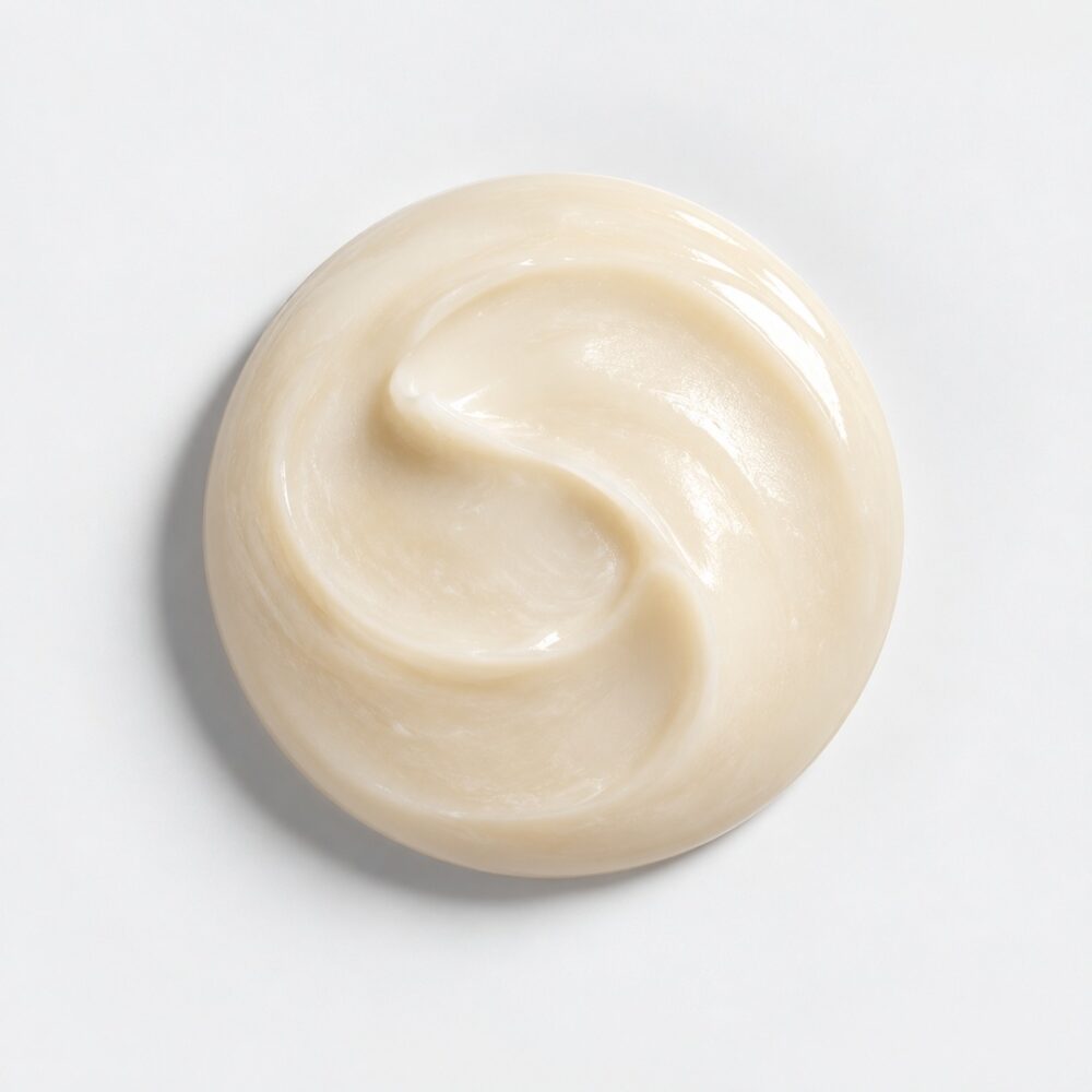 Texture avorio cremosa del Detergente Viso e Rasatura PNEI man